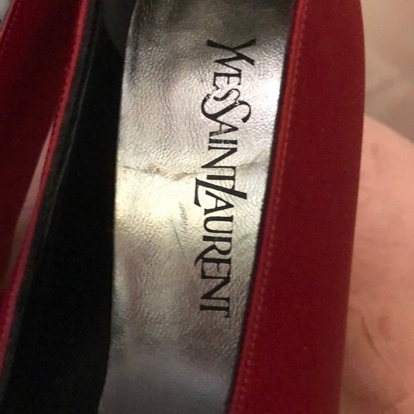 Saint Laurent Crystal ankle Heels - Picture 5 of 7